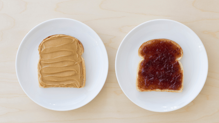 Buyer personas & inbound marketing | Peanut Butter and Jelly on bread