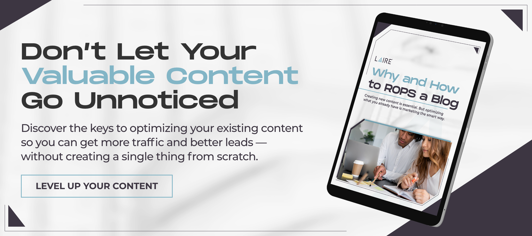 Download eBook - Why and How to ROPS a blog