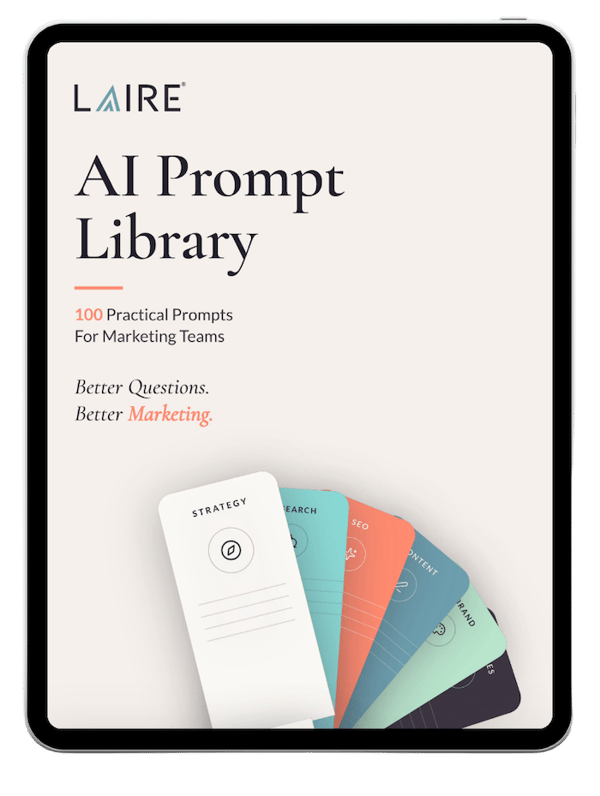 AI-Prompt-Library Tablet mock up