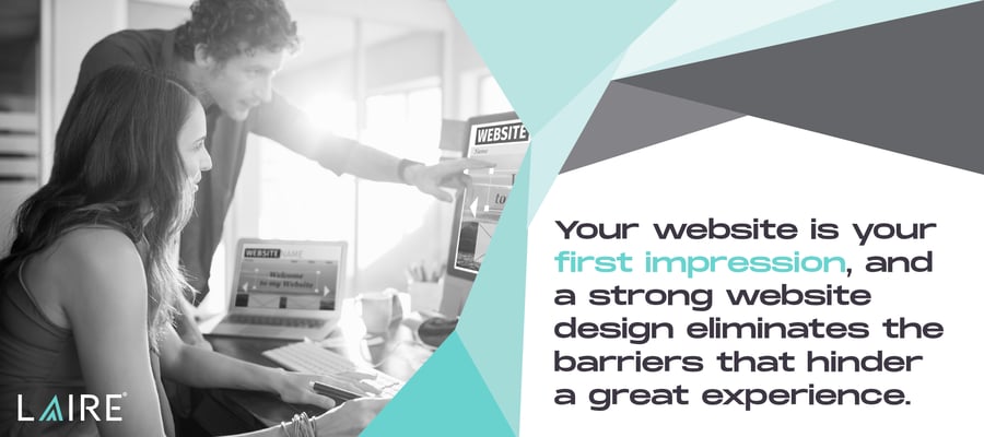 Your website is your first impression