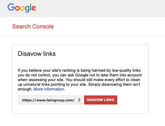How to Disavow Bad Links on Google