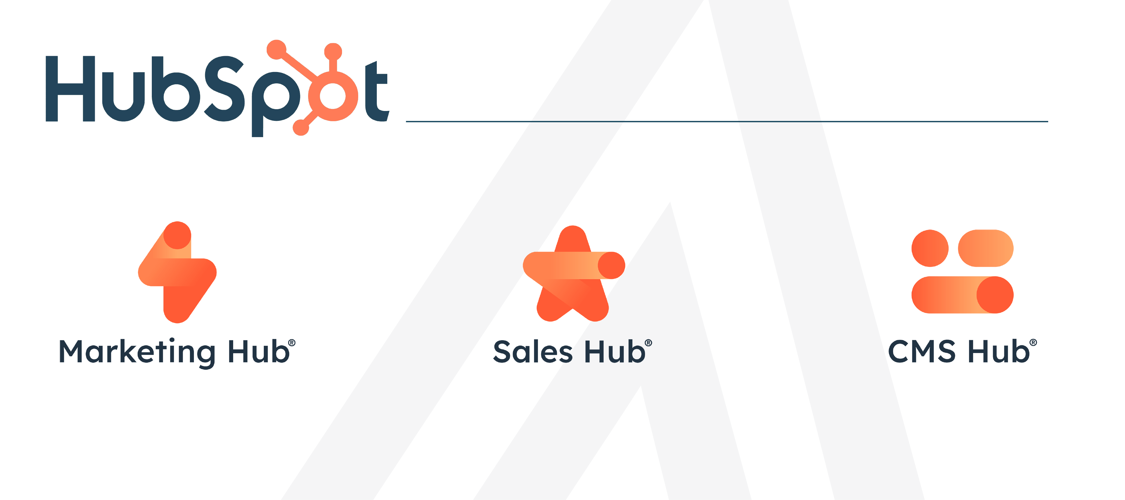 Hubspot Hubs Logos Graphic