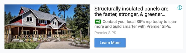 Manufacturer Display Ad example 1