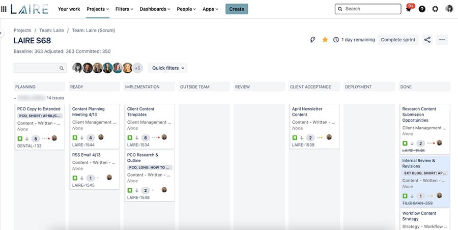 Jira screenshot
