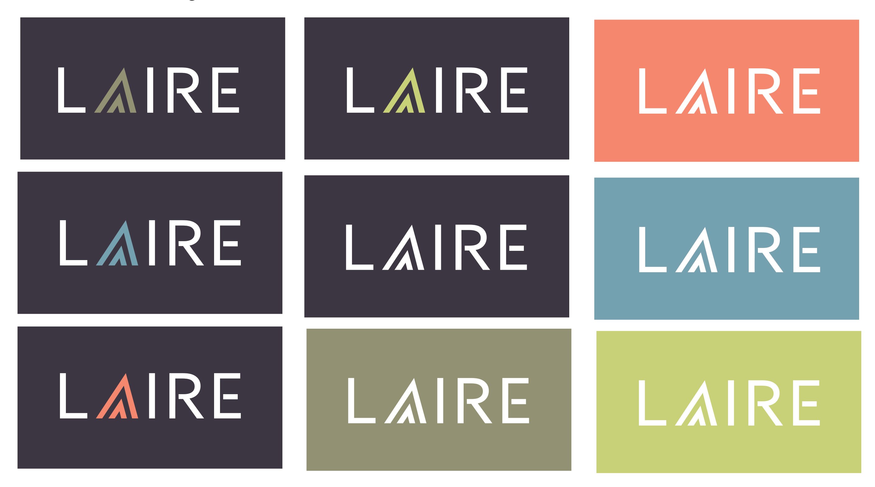 LAIRE logo variations