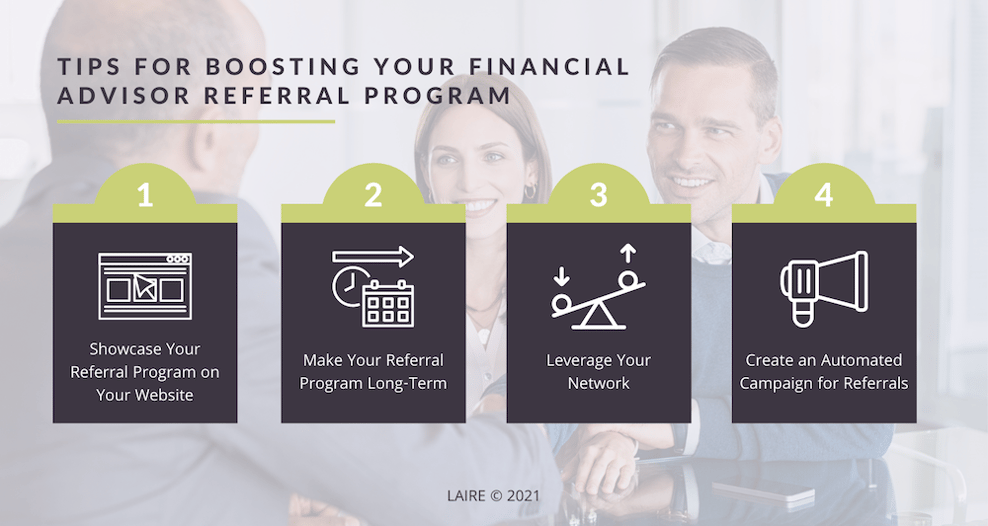 Tips for Boosting Your Financial Advisor Referral Program
