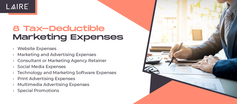 8 Tax Deductible Marketing Expenses