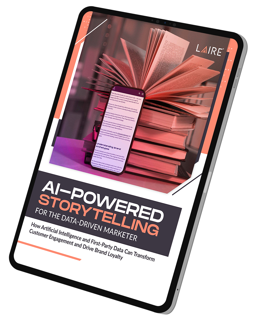 AI-Powered Storytelling for the Data-Driven Marketer_Tablet Mockup