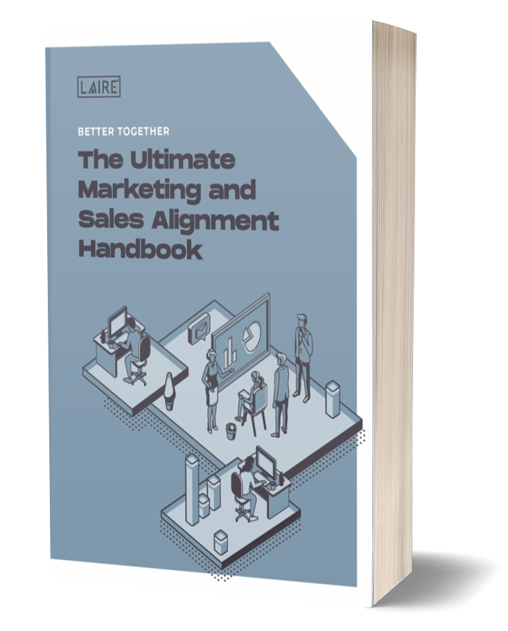 LAIRE-Marketing Sales Alignment Handbook Cover 3D