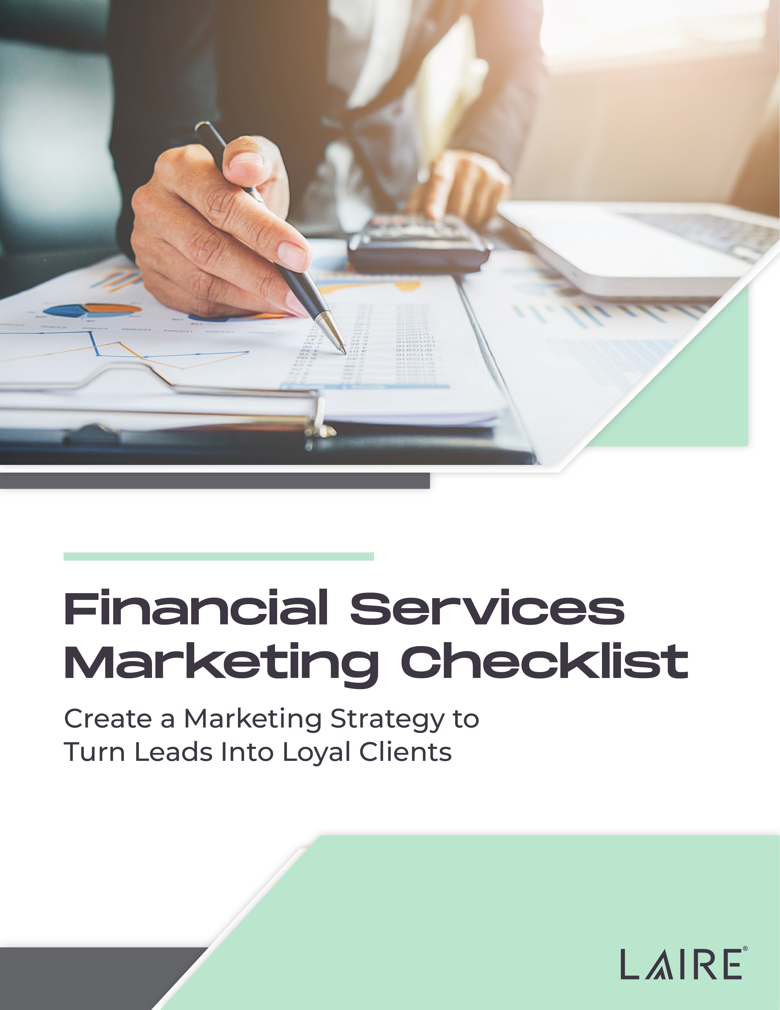 Finance Checklist Cover